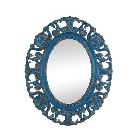 DESIGNS-DONE-RIGHT Vintage Belle Blue Mirror DE784589